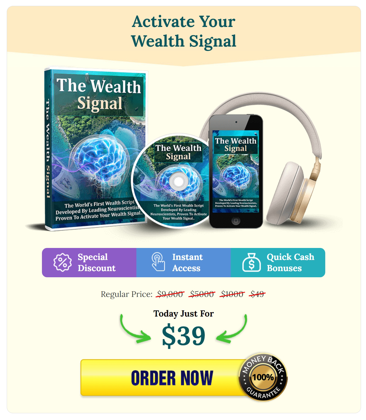 Buy The Wealth Signal Now